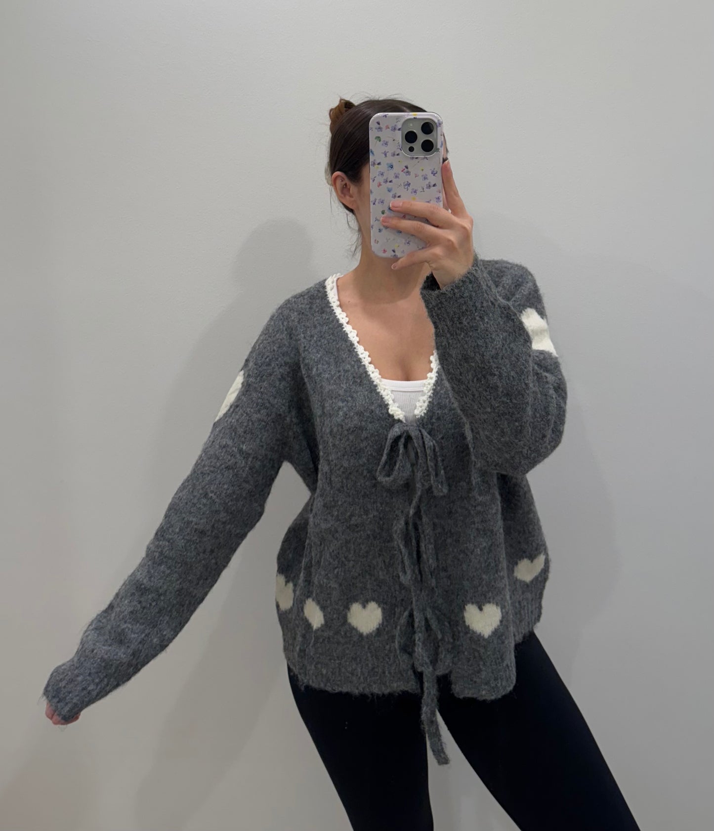 Strickjacke "Herzi"